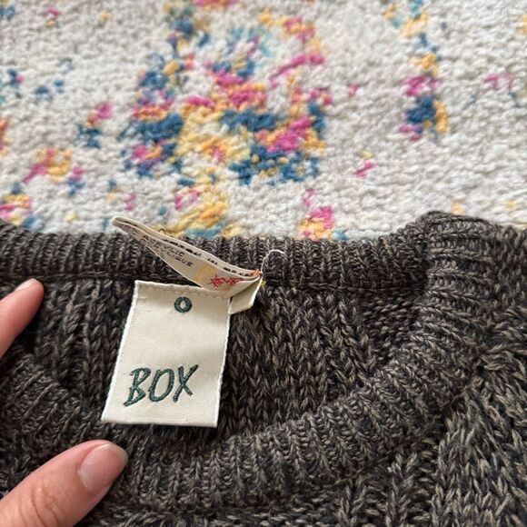 90s vintage slouchy oversized cable knit wool crewneck jumper - Picture 11 of 11